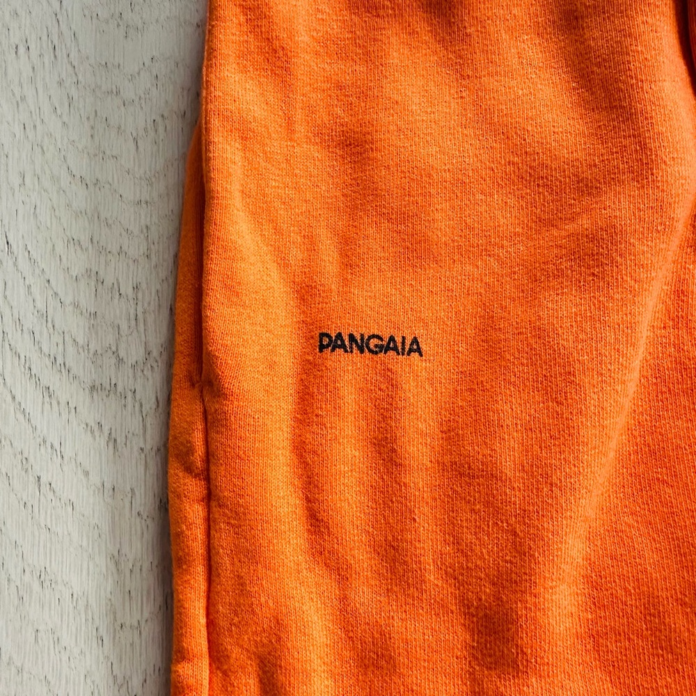 Pangaia Bright Orange Joggers sweatpants men’s size L - Picture 4 of 4